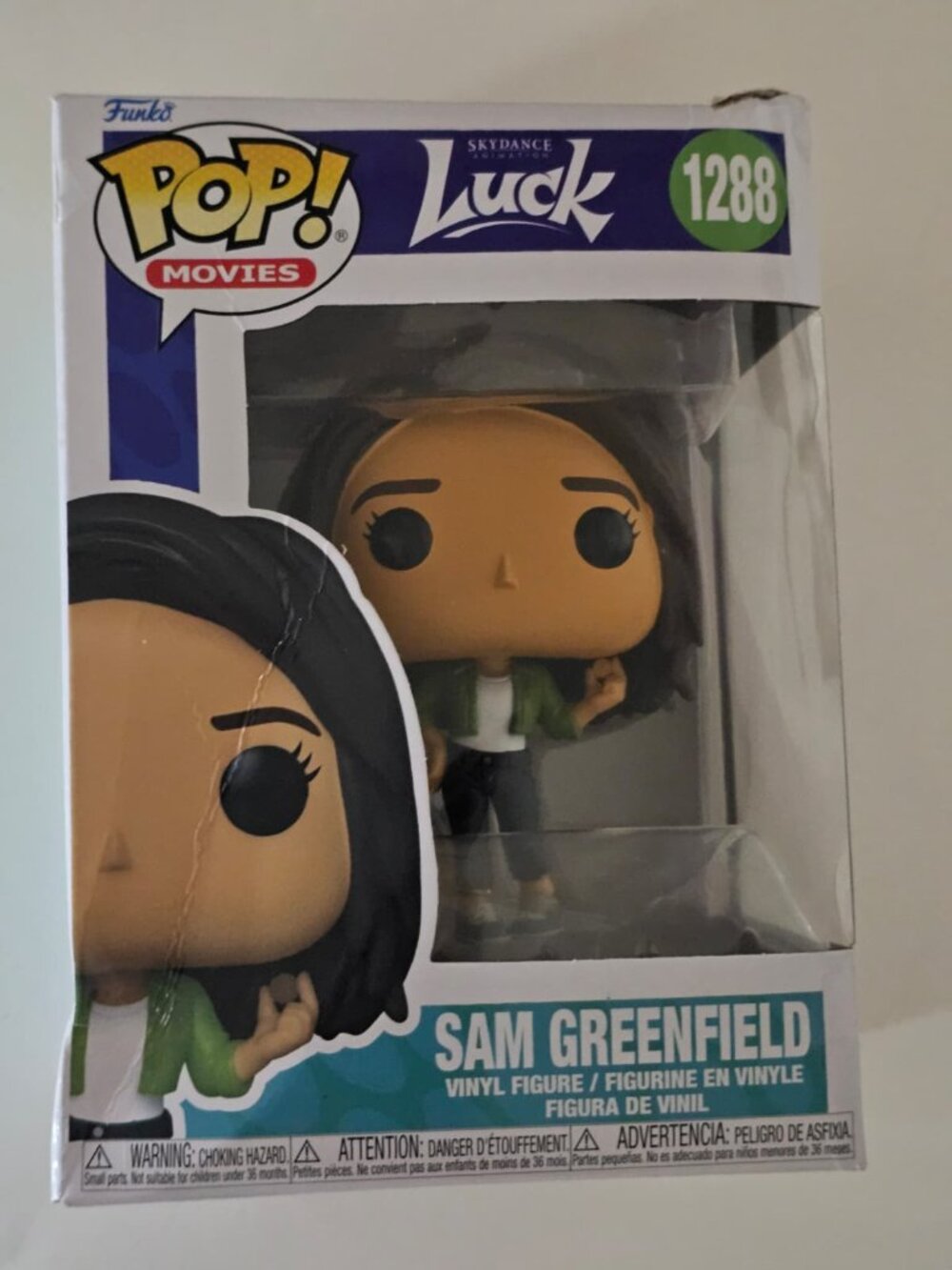 Pop Funko Luck # 1288 Samgreenfield Figure New